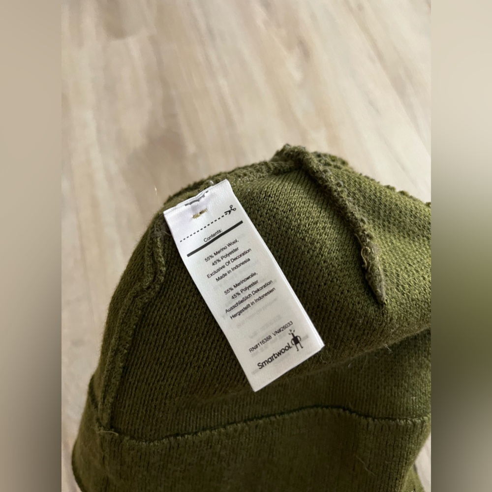 Smartwool Merino Wool The Lid for Men and Women Winter Moss - Picture 7 of 8